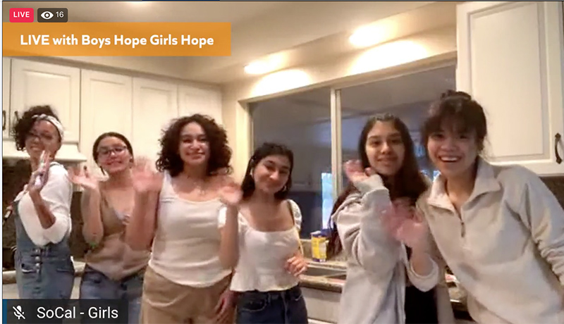 An Online Boys Hope Girls Hope Culinary Party with Chef John Ash